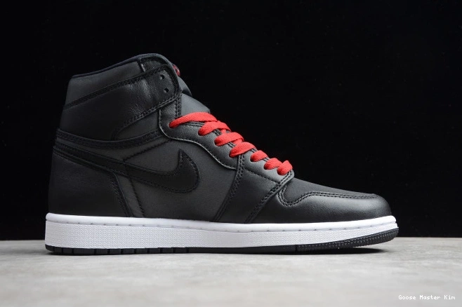 High OG Retro Air Jordan Black Satin 1 555088-060 0603
